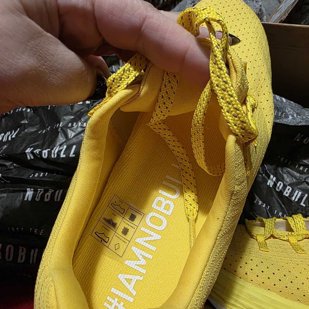 NOBULL Yellow Athletic Shoes - Picture 5 of 11